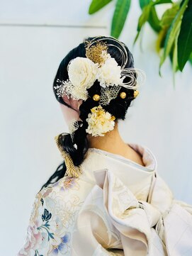 ソメリエヘアー(somelie hair) サイド編み下ろし