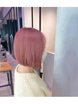 テーラヘアー 板橋店(TELA HAIR) ☆ピンクベージュボブ☆