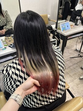 アジールヘア 所沢プロペ通り店(agir hair) インナーカラー