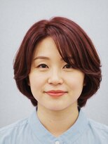 クロム(CHROM) 40代50代60代ショート白髪ぼかしハイライト髪質改善/入間