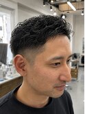 ラフカールパーマ×ベリーショート