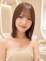 サンド ミュウ 横浜店(sand mieu)&nbsp;地毛風縮毛矯正で叶う◎美髪ボブ/横浜/ボブ/韓国ボブ/縮毛矯正