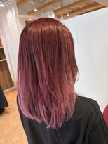 アズールサン 草加西口店(azule-sun)&nbsp;バレイヤージュ,ピンク,ピンクベージュ,ロングレイヤー【草加】