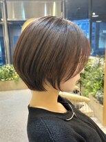 グリッター 仙台中央店(GRITTERs)&nbsp;ショートボブ/丸みショート/ハンサムショート/小顔ショート