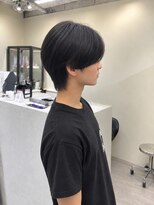ユニ 江坂(Uni.)&nbsp;センターパート　曲がる縮毛矯正　メンズ縮毛矯正