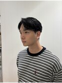 センターパートニュアンスパーマニュアンスウルフ[用賀]