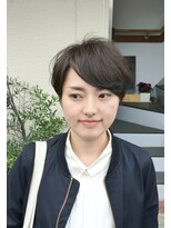 ブラッシュ(brush) brush 森田祐輔 ナチュラルライン 前髪長め前下がりマッシュ