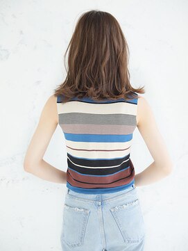 ヘアーメイク ラグズ(Hair Make Luxtz) 正統派くびれミディ/ナチュラルカラー/ヘルシースタイル