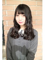 サロンドミルク 原宿(salon de MiLK)&nbsp;【salon de MiLK 原宿】ベージュ×ゆるウェーブ