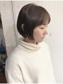 乾かすだけでまとまる◇コンパクトなミニボブ