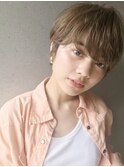 大人可愛いラフなマッシュショート
