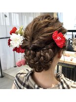 ヴィヴァン(Vivant)&nbsp;【Vivant】2022成人式　着物ヘアセット・振袖《円城寺》