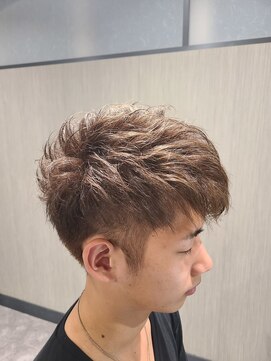 キュア 小岩店(cure) パーマ風ナチュラル２ブロック