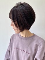 フォーク FOLK 【FOLK】ナチュラルショート ネイビー ミニボブ グレージュ