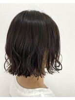 シエル 立川店(CIEL)&nbsp;《CIEL由井》切りっぱなしボブ×イヤリングカラー