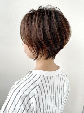 トータルビューティーハウス フラップ ミチ 野田店(total beauty house flap MICHI) 【flap MICHI島田和也】ふんわり丸みショート