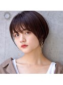 タイトなナチュラルショート