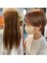 コワファーストナガサキシャンプーボーイ(COIFF1RST NAGASAKI SHAMPOO BOY)&nbsp;大人可愛い20代30代40代ひし形小顔丸みショート