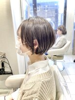 アッシュ 大泉学園店(Ash)&nbsp;【真っ直ぐなり過ぎない】ナチュラル縮毛矯正×ショートボブ