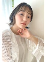 スパイスアヴェダ サロンアンドスパ 玉川高島屋SC店(SPICE AVEDA salon&spa) 20代30代40代・ボブ×インナーカラー【SPICE AVEDA岡部】