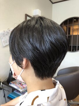 ヘアモード 美結(hair-mode) 大人小顔ショート/黒髪美人/ハンサムショート/20代30代
