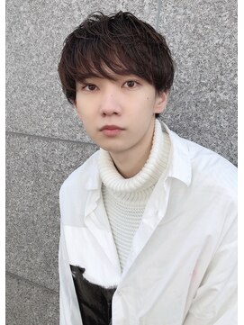 モリオフロムロンドン 松戸店(Morio from London) 【松戸 岩口】流し前髪ふんわりマッシュショート