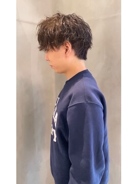 アデプト 綾瀬店(adept) ツーブロックツイストスパイラルパーマ【綾瀬/北千住/亀有】