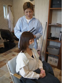 ルコ(luko)の写真/【脱白髪染めで理想の色味に★】白髪・髪の弱まりなど年齢と共に変化するお悩みに寄り添います*