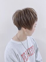 アナザヘアー なんば 高島屋前店(ANAZA hair)&nbsp;刈り上げショート♪前下がりコンパクトマッシュ