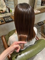 ムーン(moon)&nbsp;＃グレージュカラー＃シルキーベージュ＃斜めバング