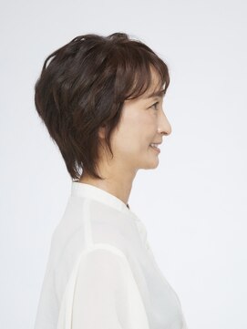 えがお美容室 【えがお美容室】50代60代の方に☆束感ショート
