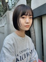 アンプラグド(unplugged)&nbsp;黒髪ボブスタイル