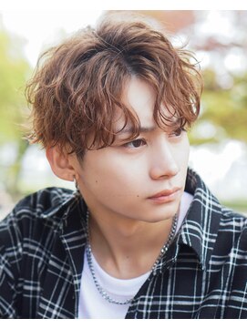 オーシャントーキョー 渋谷神南(OCEAN TOKYO) 波巻きパーマメンズツイストスパイラルパーマツーブロック