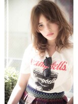 エブリ(evri)&nbsp;「evri」武田亮介　パールベージュ　波巻きミディ