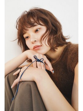 スニュウ(snuw) 似合わせカットボブ小顔カットココアブラウン