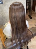 白髪活かしハイライト