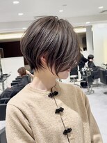 30代/40代/50代◎絶壁解消/白髪ぼかし/大人小顔ショート【湯本】
