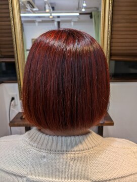 ネウィサリュー 立川(newi saLyu) 髪質改善/縮毛矯正/酸性ストレート/ミニボブ/ピンクカラー/立川