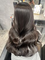 ミミー(mimiiy)&nbsp;韓国ヘア/ワンホンヘア/ナチュラルブラウン/ブラウンカラー