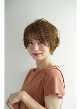 ルフュージュ バイ プロデュース 相模大野店(Refuge by Produce) くびれショート/マロンベージュ