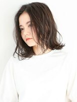 オッジ 西新店(Oggi)&nbsp;ミディアム 外ハネ 髪質改善トリートメント 20代30代 艶髪