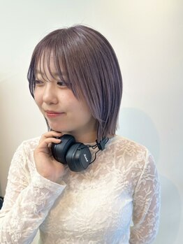 骨格に合わせたカットで「似合わせスタイル」に◎前髪&サイドバングのカットにもこだわります★