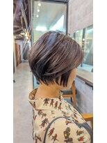シアン 京都 烏丸店(CYAN)&nbsp;【CYAN】#ショートボブ#丸みショート