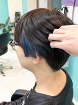 ユー イケブクロ(u Ikebukuro)&nbsp;インナーカラー/ネイビーブルー