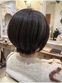丸みショートボブ