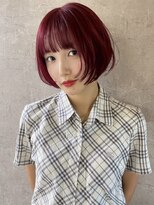 ネハス(nehus.)&nbsp;ハッシュカット/レイヤーカット/ブリーチ/ウルフカット/原宿