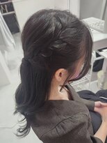 ホワイト 栄駅店(White)&nbsp;9番ハーフアップ