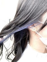 トンネルヘアー(Tunnel hair)&nbsp;イヤリングブルー