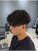 ツイスパ/スパイラルパーマ/メンズサロン/メンズ/眉毛