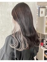 サクラ オモテサンドウ(SAKURA)&nbsp;インナーカラー/ブリーチありダブルカラー/フェイスフレーミング